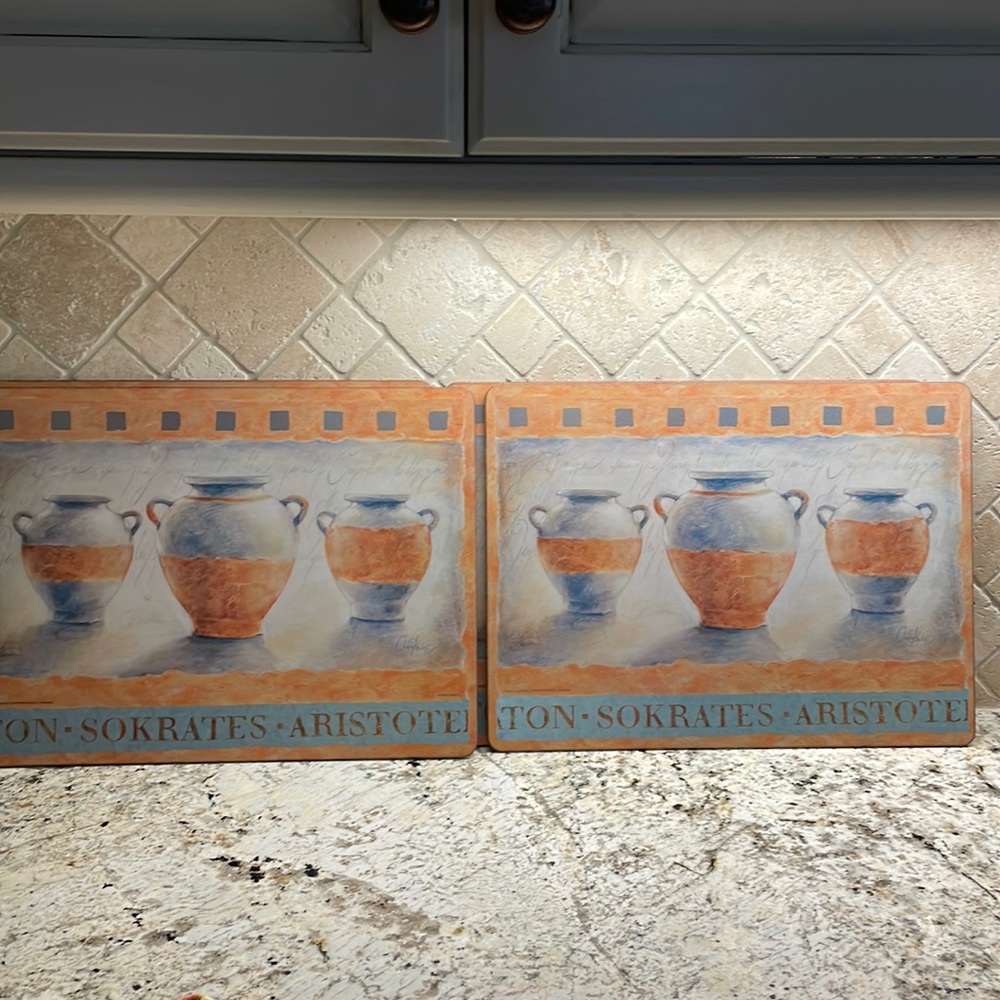 Pimpernel Claudio Ancilotti Sokarates- Placemats
